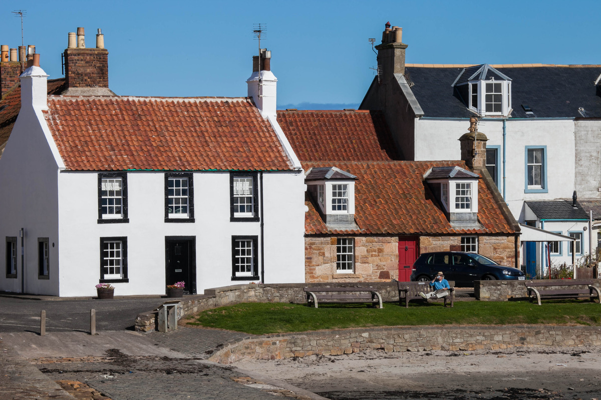 Cellardyke Harbour looking East